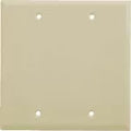 Placa ciega cuadrada marfil Eagle 2137-V
