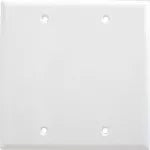Placa ciega cuadrada blanca Eagle 2137-W