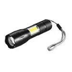 Linterna LED recargable 270lm con luz de emergencia Truper LINAR-260 / 100371