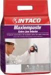 Pasta cementicia Maxiempaste extra lisa para interior bolsa 5 kg Intaco (blanco)