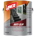 Esmalte acrilico antideslizante para pisos Anti-Slip galon Lanco SF288-4 (slate)