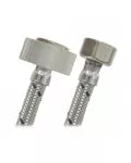 Tubo de abasto de acero para inodoro 1/2" FIP x 7/8" FIP 40 cm Coflex EAS-A40