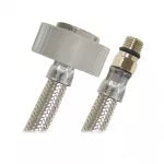 Tubo de abasto de acero para lavatorio y fregadero 1/2" FIP x M10 40 cm Coflex EAL-M40