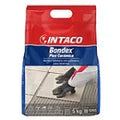 Mortero adhesivo Bondex Plus Ceramica y Porcelanato bolsa 5 kg Intaco (gris)
