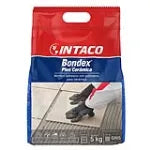 Mortero adhesivo Bondex Plus Ceramica y Porcelanato bolsa 5 kg Intaco (gris)