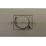 Dimmer para luz LED 250W 110V con placa champagne T&J Eagle 8055-CH