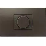 Dimmer para luz LED 250W 110V con placa negro T&J Eagle 8055-BK