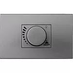 Dimmer para luz LED 250W 110V con placa plata T&J Eagle 8055-PL