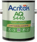 Pintura antideslizante Acritek AQ 5440 para cancha deportiva galon Sur 0544051206 (azul claro)