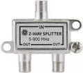 Distribuidor coaxial CATV splitter 1 entrada 2 salidas 900 MHz GE 35046