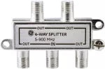 Distribuidor coaxial CATV splitter 1 entrada 4 salidas 900 MHz GE 35047