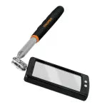 Espejo telescopico de inspeccion con luz LED 5 x 9 cm Truper ESP-TELR / 101962