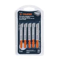 Hoja para sierra caladora 4" 18 DPP zanco T corte recto metal Truper ST-118-A / 18128 (5 por paquete)