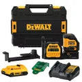 Laser cruzado verde 85 metros inalambrico 20V XR Dewalt DCLE34020G-QU (incluye cargador y bateria 2Ah)