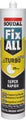 Sellador de polimero hibrido Fix All Turbo 290 mL Soudal 153587 (blanco)