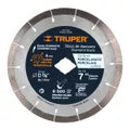 Disco de corte diamantado segmentado 7" para porcelanato Truper DID-570 / 15198