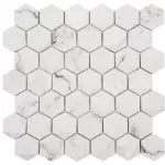 Mosaico Hexa Blanca 30.5 x 26.5 cm YX-WL48-111