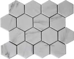 Mosaico Hexa Blanca XL 30.2 x 26.2 cm YXL73-1033