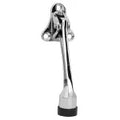 Tope para puerta con pie 12.5 cm cromo Hermex FIPU-3 / 43642