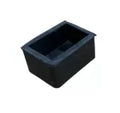 Taco de hule externo 25 x 50 mm (1" x 2")