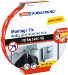 Cinta doble cara Powerbond Ultra Strong 19 mm (3/4") x 1.5 metros Tesa