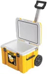 Hielera con ruedas y agarradera larga 7.5 galones Tstak Dewalt DWST17824