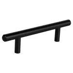 Tiradera estilo cilindro 96 mm negra Hermex JAL-0361 / 49731