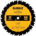 Disco para sierra corte madera 10" 24T de uso general Dewalt DWA11024