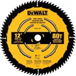 Disco para sierra corte madera 12" 80T acabado fino Dewalt DWA11280