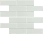 Mosaico mate Subway Cross Normal White 29.8 x 29.8 cm