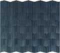 Mosaico mate Piano Forte Small Nero 26 x 30 cm