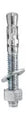 Tornillo anclaje cuña sin camisa 3/8” x 2-1/2”