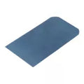 Espatula rectangular 100 x 80 mm (4” x 3”) de acero sin mango Pretul CUÑ-43P / 21640 (20 por paquete)