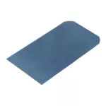 Espatula rectangular 100 x 80 mm (4” x 3”) de acero sin mango Pretul CUÑ-43P / 21640 (20 por paquete)