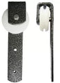 Rodin para angulo doble rol 4" recto gofrado plata 600 libras nylon Grossor 7105412