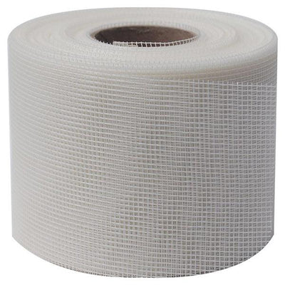 Cinta de fibra de vidrio no adhesiva para exterior 4" x 150' (100 mm x 45.75 metros)