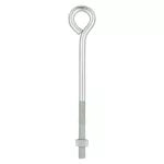 Anclaje perno de anillo con tuerca 1/2" x 10" galvanizado National Hardware N221-333