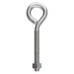 Anclaje perno de anillo con tuerca 1/2" x 6" galvanizado National Hardware N221-317