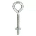 Anclaje perno de anillo con tuerca 1/4" x 3" galvanizado National Hardware N221-119