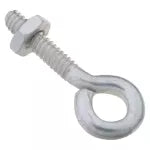 Anclaje perno de anillo con tuerca 3/16" x 1-1/2" galvanizado National Hardware N221-051