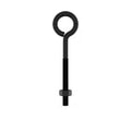 Anclaje perno de anillo con tuerca 3/8" x 6" negro National Hardware N820-086