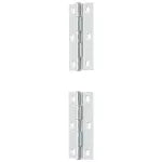 Bisagra de pasador no extraible V518 2-1/2" galvanizado National Hardware N146-258 (2 por paquete)