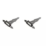 Bisagra decorativa en T 7” negro National Hardware N165-480 (2 por paquete)