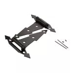 Bisagra decorativa en T con resorte 7” negro National Hardware N165-472 (2 por paquete)
