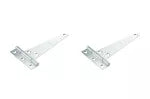 Bisagra en T ligera V284 6" galvanizado National Hardware N128-702 (2 por paquete)