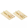 Bisagra V1801 2" x 1-3/16" laton National Hardware N211-300 (2 por paquete)