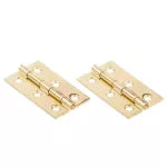 Bisagra V1801 2" x 1-3/16" laton National Hardware N211-300 (2 por paquete)