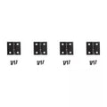 Bisagra V1802 1" x 1" bronce aceitadoNational Hardware N211-019 (4 por paquete)