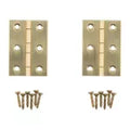 Bisagra V1802 2-1/2" x 1-3/4" laton National Hardware N211-391 (2 por paquete)
