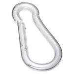 Gancho mosqueton de acero 1/2" x 3-15/16" (360 libras) galvanizado National Hardware N222-893